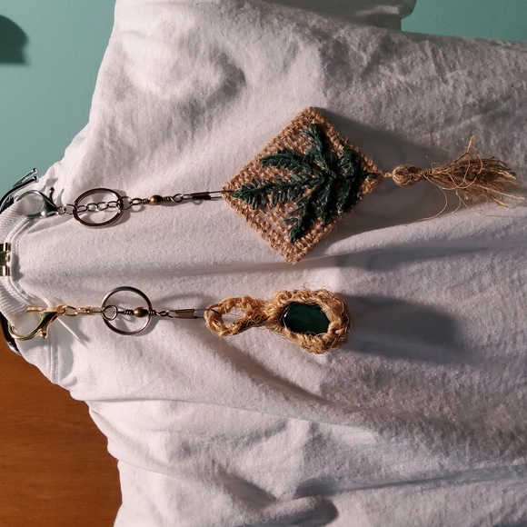 Natural Fiber Key Chains - Picture 1 of 11